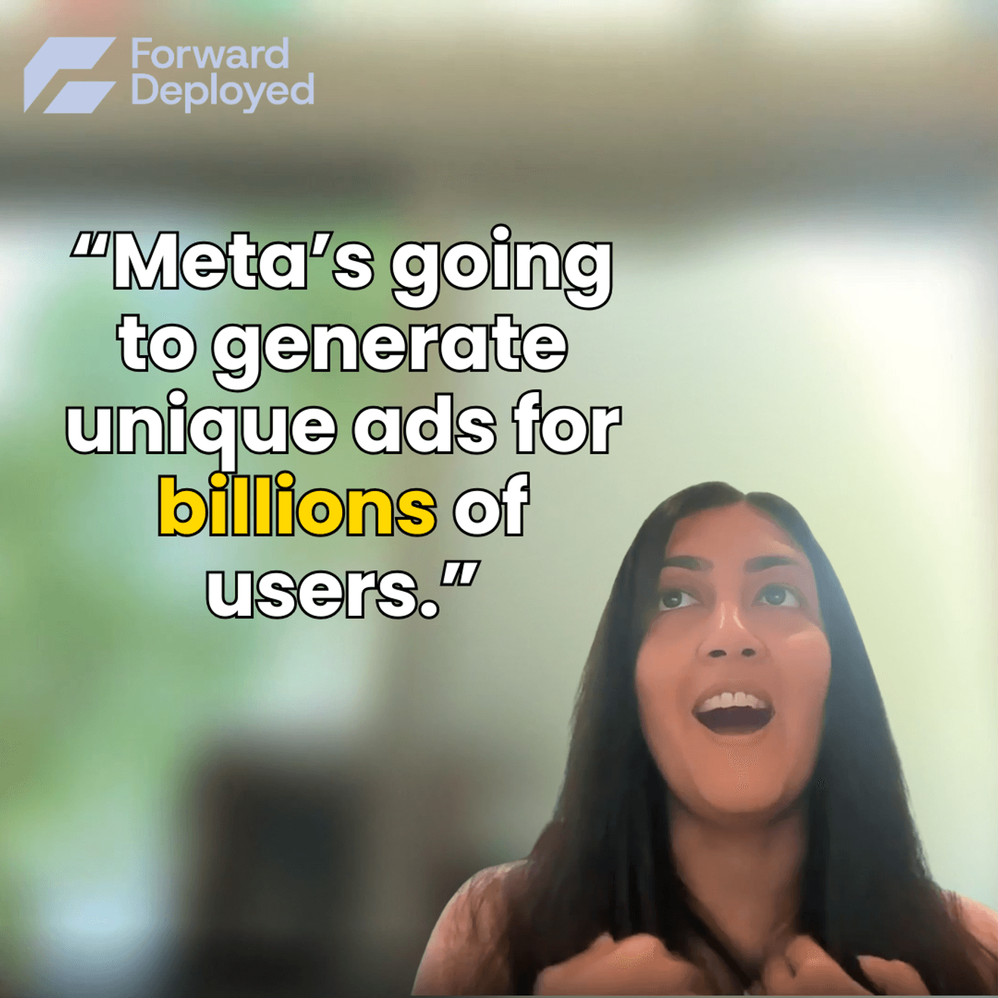 Supriya Gupta - Meta Exec Explains How AI is Reshaping Advertising