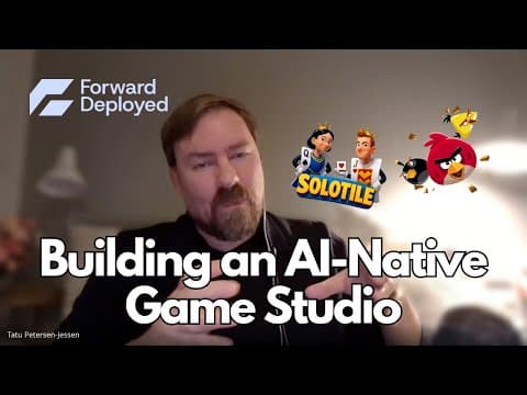 He Led AI Transformation for Angry Birds. Then He Quit.